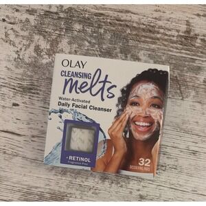 Brand New Olay‎ Cleansing Melts Dissolving Daily Facial Cleanser
